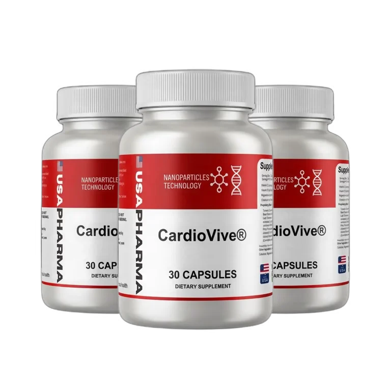 CardioVive Blood Sugar Support Supplement Bottles